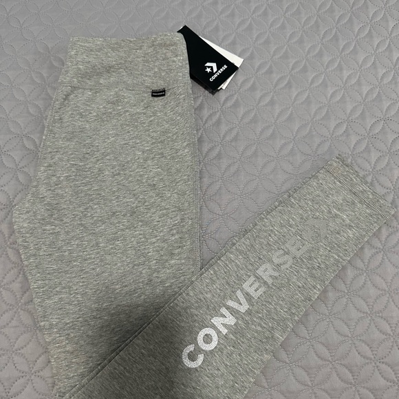 NWT Converse Gray Leggings - Picture 1 of 9